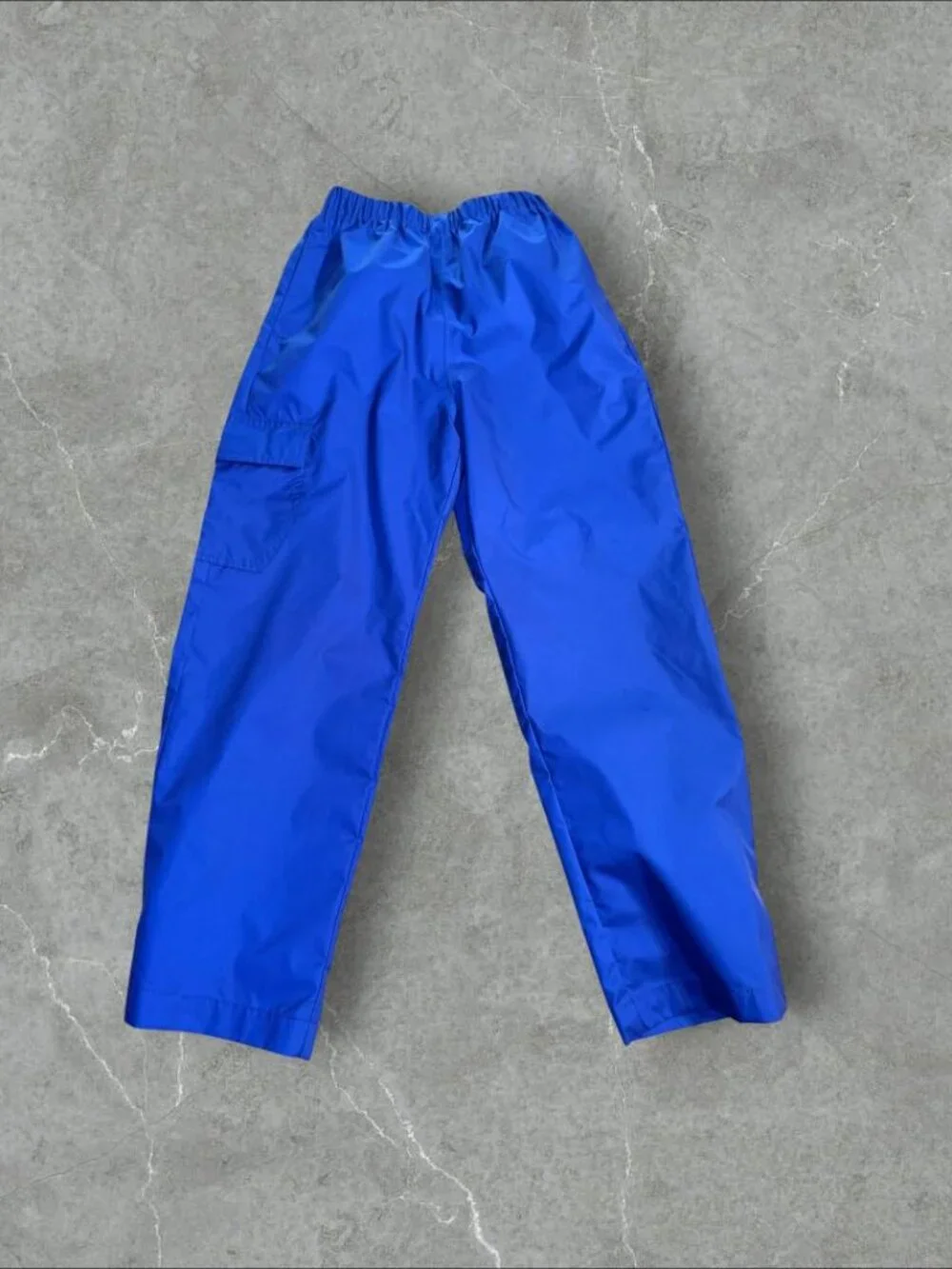 Columbia Wind Pants Boys XS Royal Blue Water Resistant Nylon Outdoor